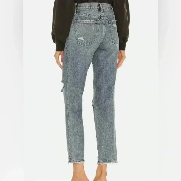 Pistola Presley High Rise Relaxed Roller Jeans In York Size 26 NWT - Picture 2 of 5